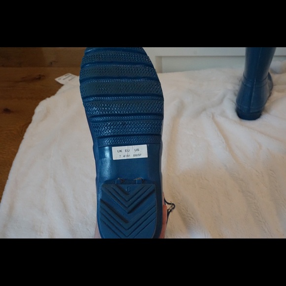 Blue Hunter boots - Picture 5 of 6